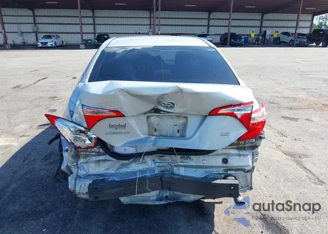 2017 Toyota Corolla Le z USA, uszkodzony, nr VIN 2T1BURHE7HC770358